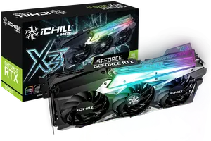 INNO3D GEFORCE RTX 3070 TI ICHILL X3
